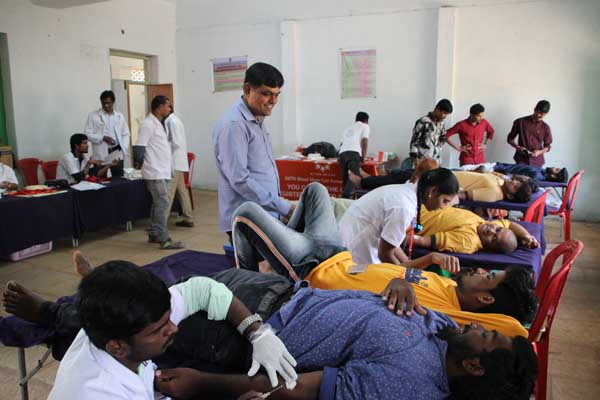 Blood Donation Camp at Vikarabad On Jan 30th 2020