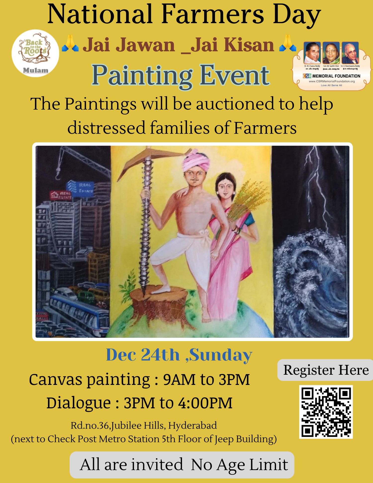 National Farmers Day Painting Event-Dec 24-2023